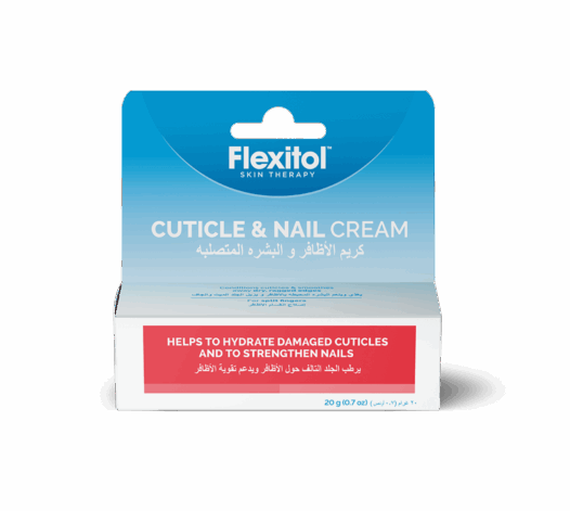 Flexitol Cuticle & Nail Cream - Front View of Packaging