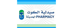 modern alkout pharmacy logo