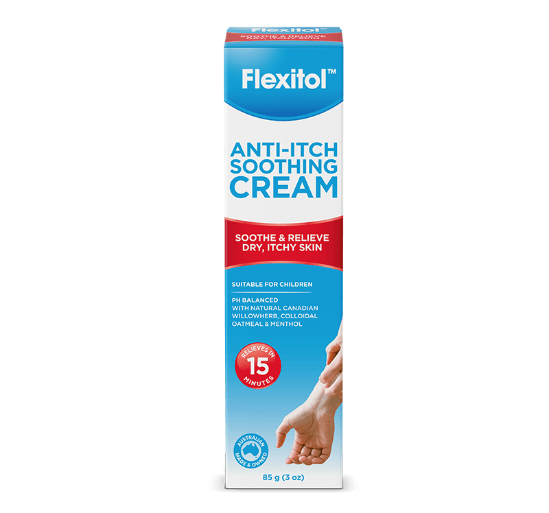 flexitol anti itch soothing cream front of carton image