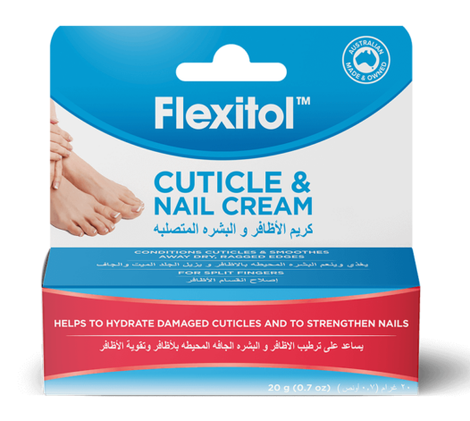 flexitol cuticle & nail cream front of carton image