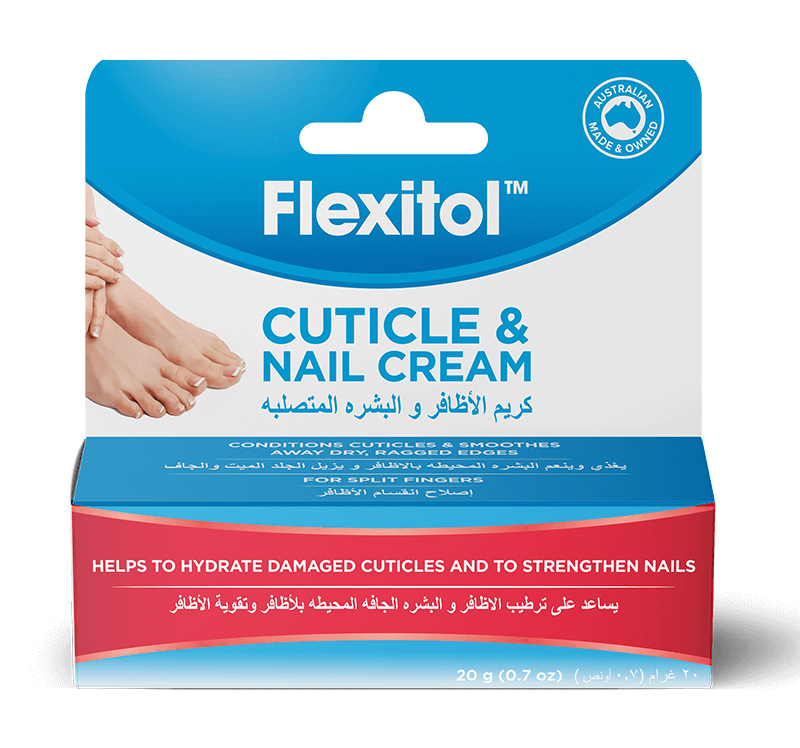 flexitol cuticle & nail cream front of carton image