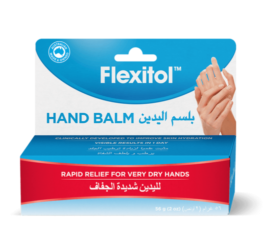 flexitol hand balm front of carton image