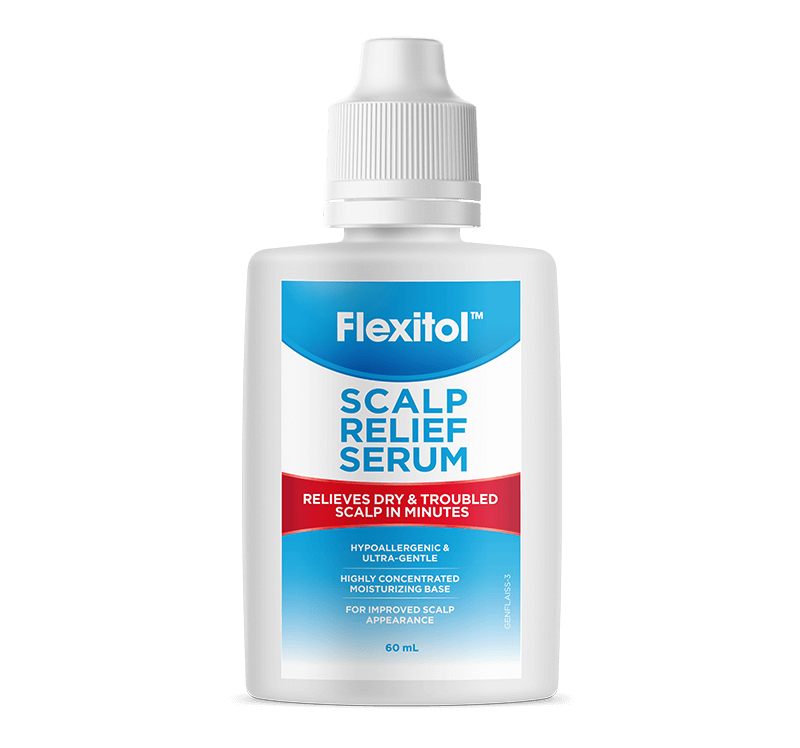 flexitol scalp relief serum front of bottle image