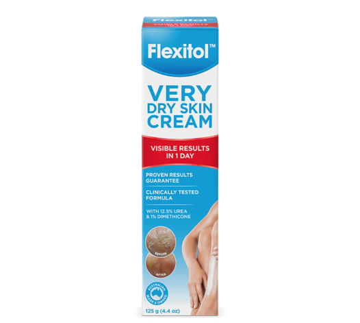 flexitol very dry skin cream front of carton image