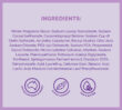 Ingredient list text for Flexitol Acne Control Wash with icons below